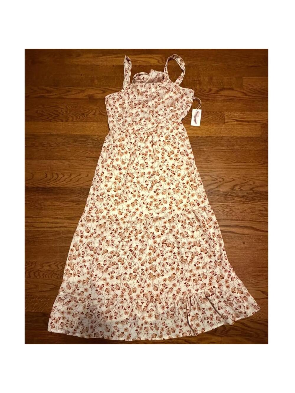 Jessica Simpson Floral Maxi Dress NWT Size Small Boho Summer